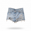 Levi's Distressed Denim Shorts