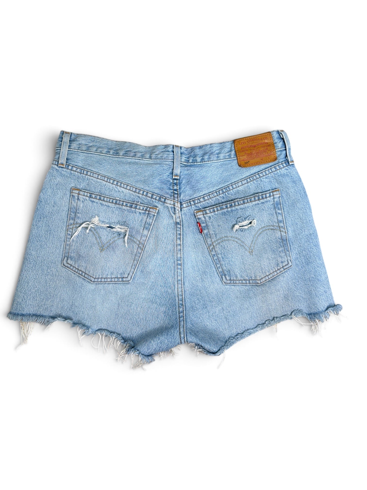 Levi's Distressed Denim Shorts