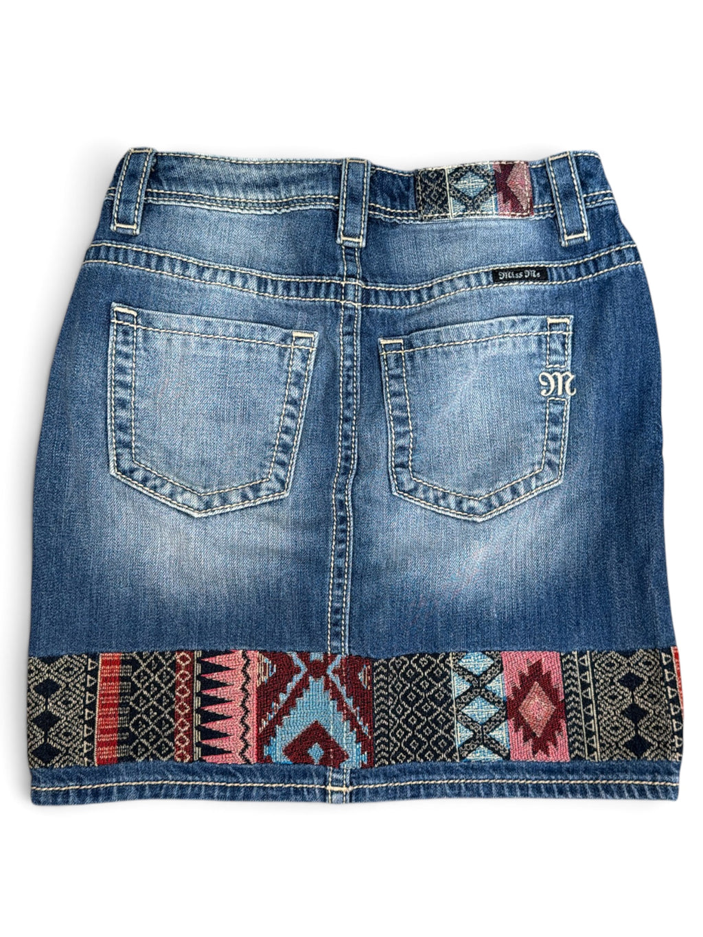 Miss Me Denim Mini Skirt — Size 26
