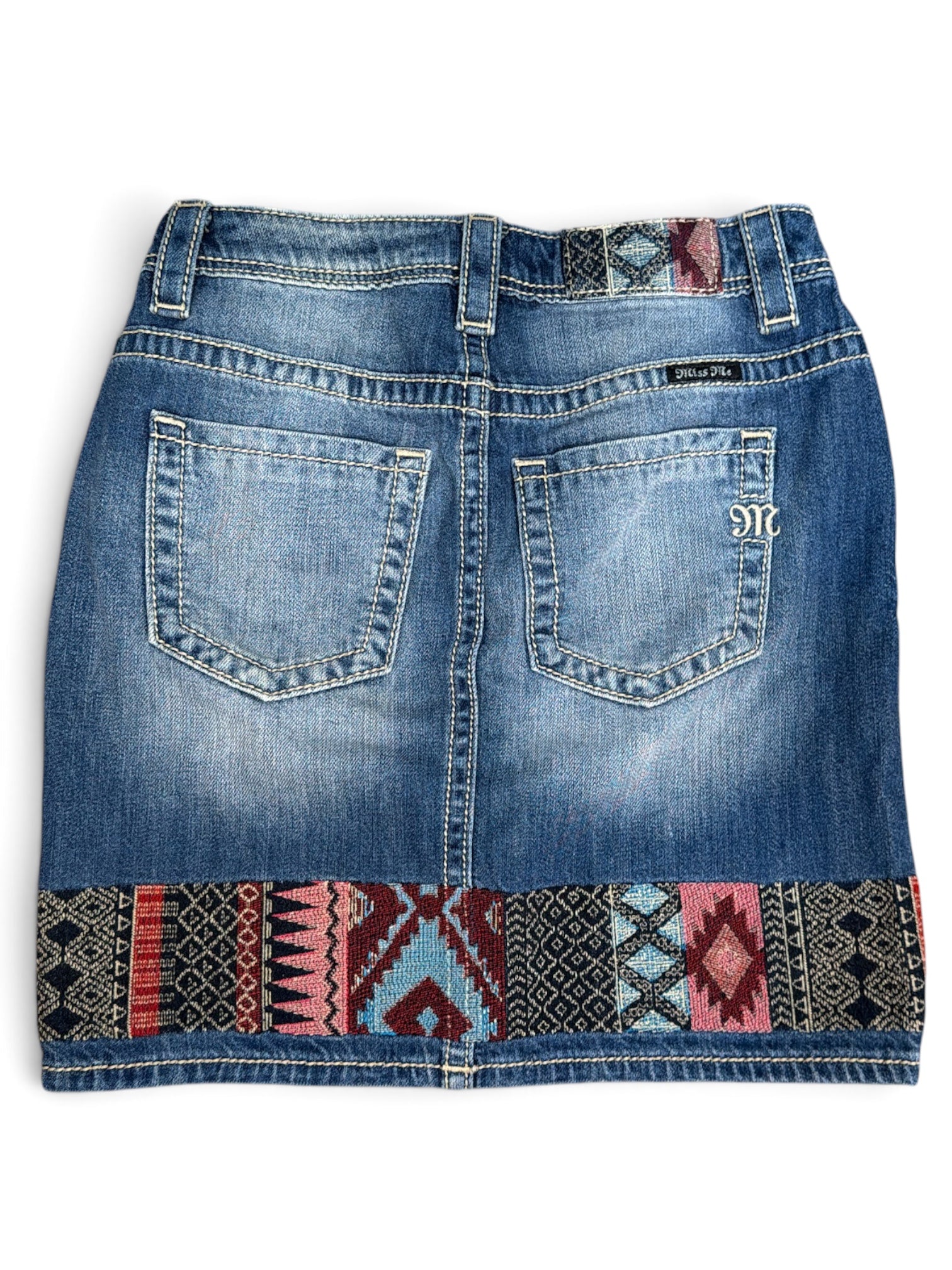 Miss Me Denim Mini Skirt — Size 26