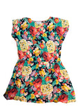 Clovis Ruffin Vintage Drop Waist Dress