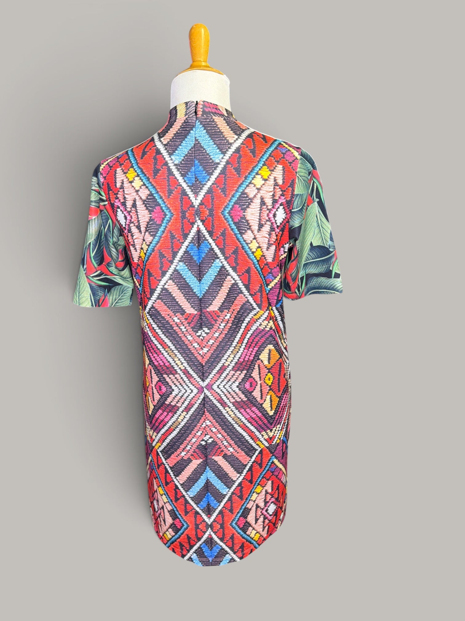 Adidas Multicolor Geometric Print Dress