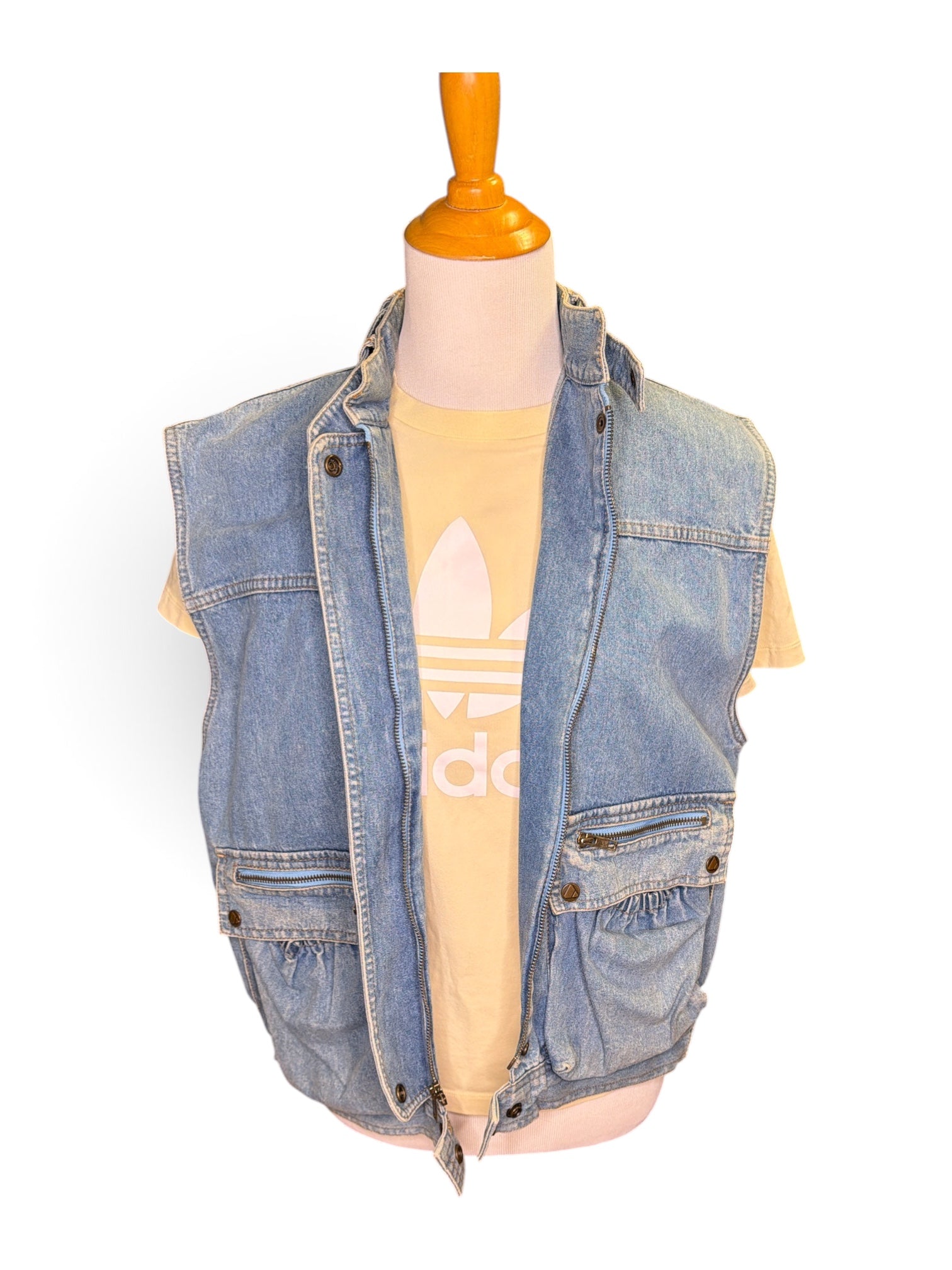 Vintage Liz Claiborne Denim Vest