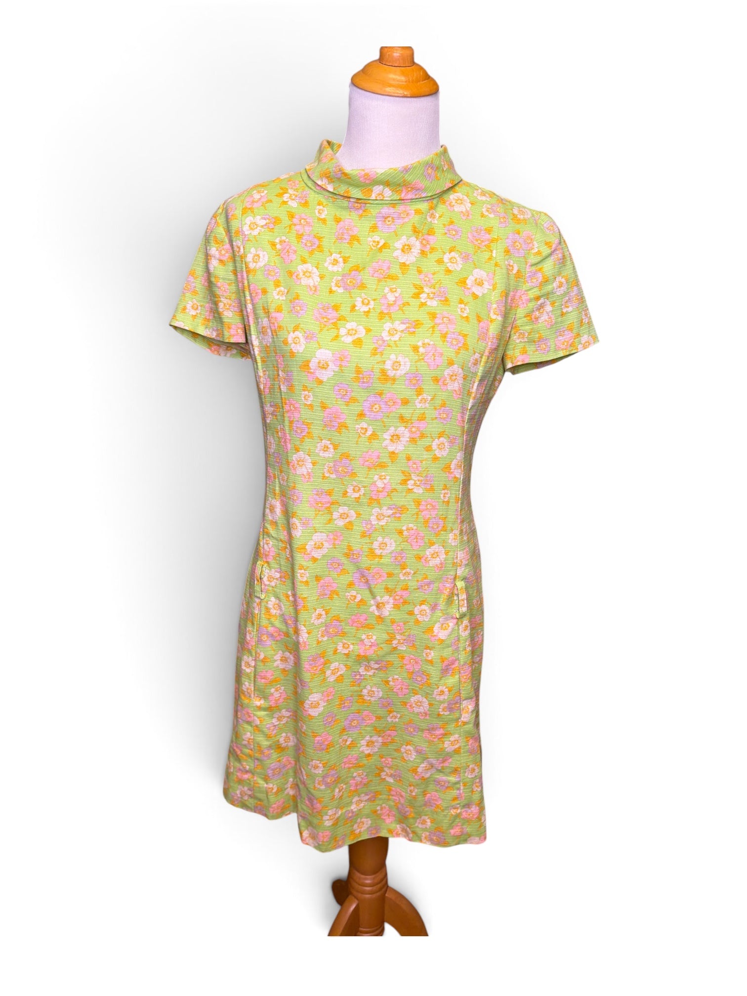 1970s Vintage Shift Dress