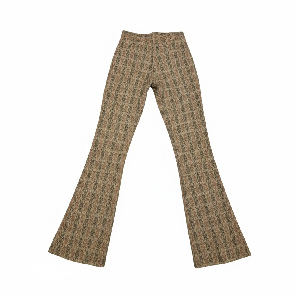 1970's Levi's Patterned Bellbottom Pants