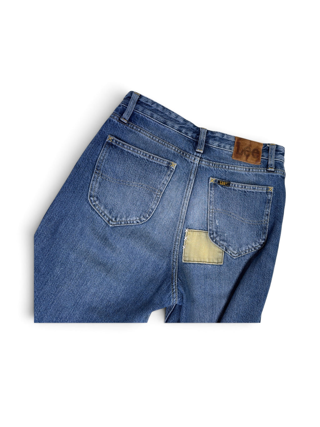 Lee Vintage Patchwork Denim Jeans