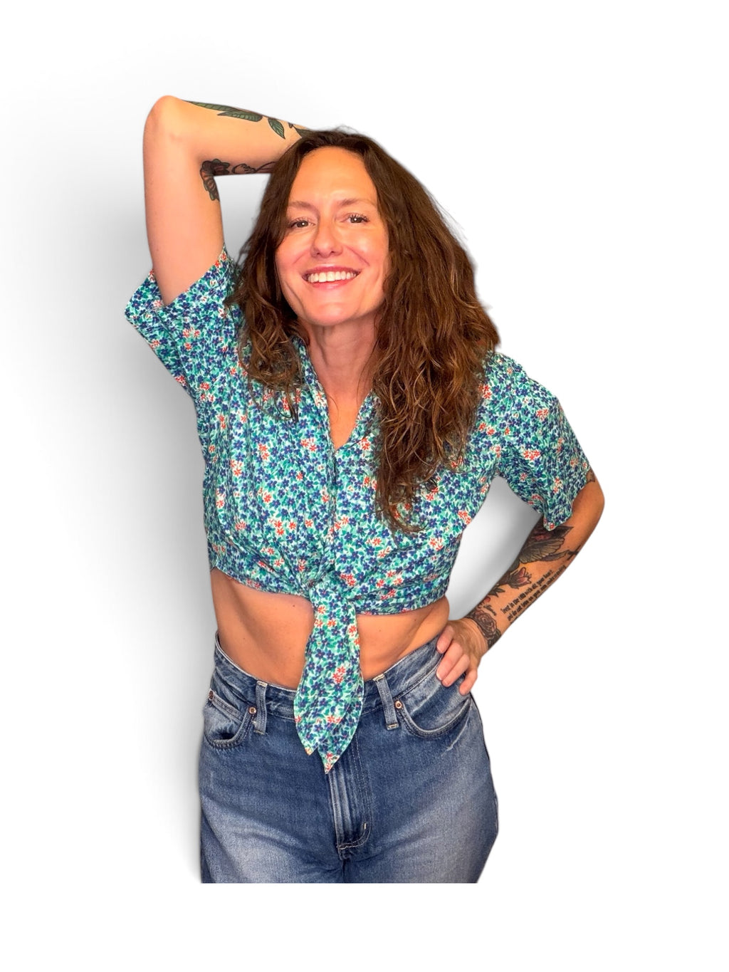 Lee Vintage Patchwork Denim Jeans