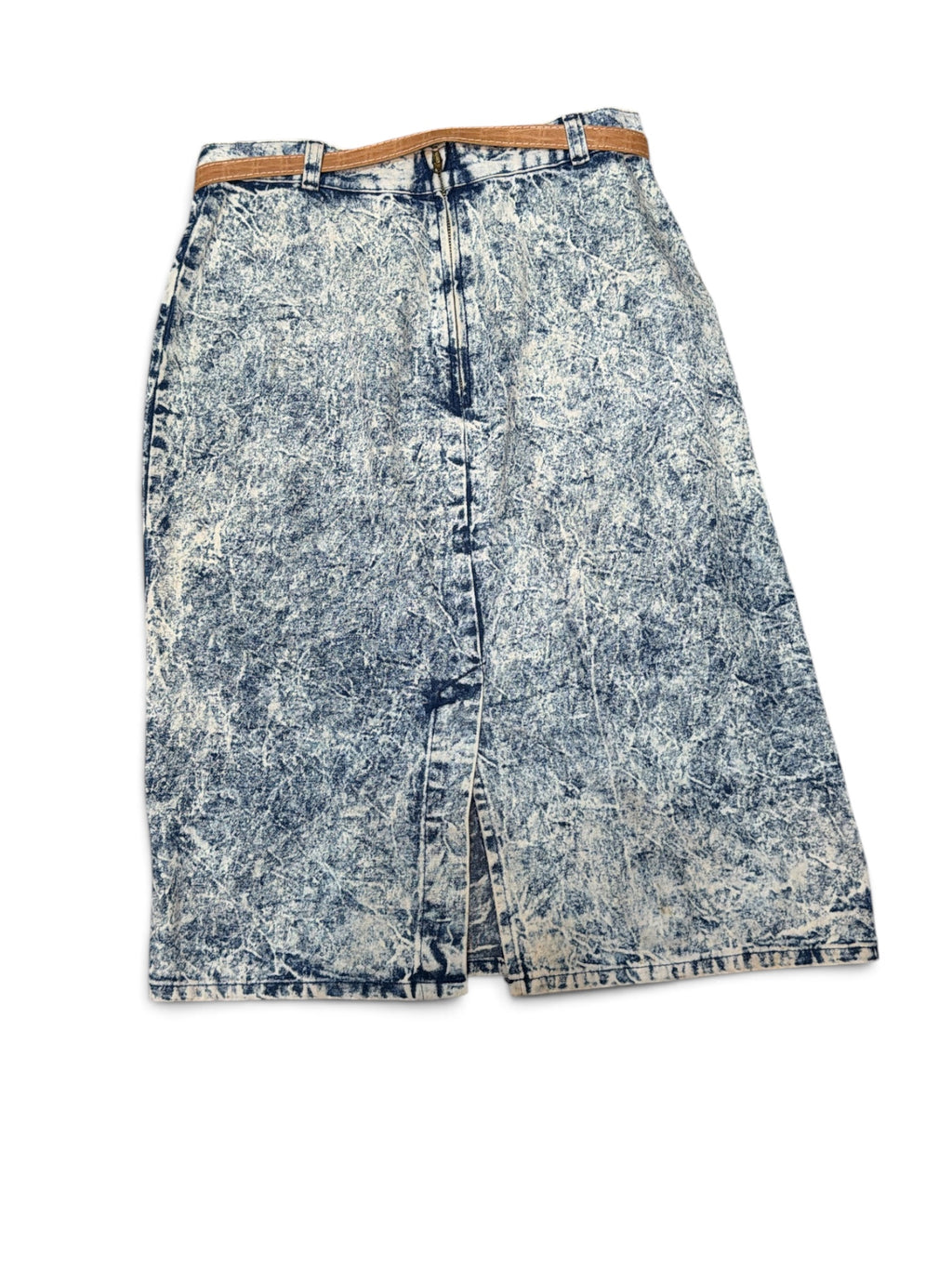 Vintage Cherokee Acid Wash Denim Skirt