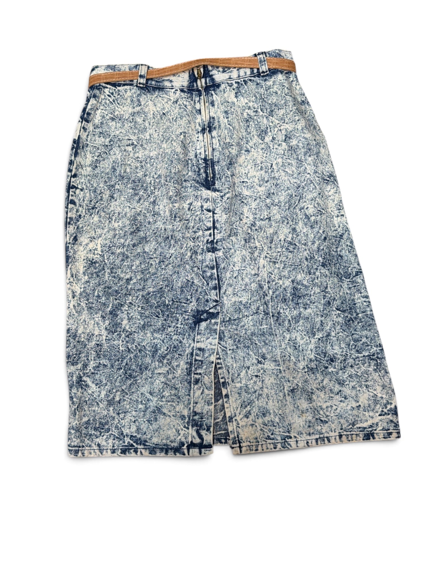 Vintage Cherokee Acid Wash Denim Skirt