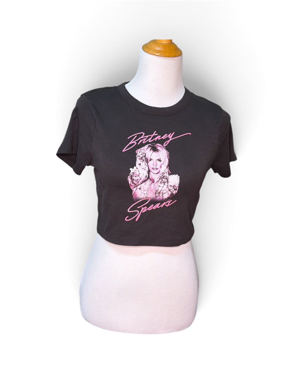 Cotton On Britney Spears Crop T-Shirt