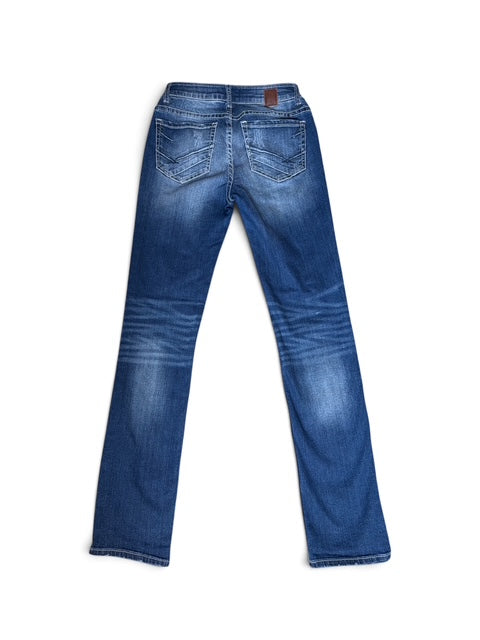 BKE Stella Mid-Rise Straight Jeans