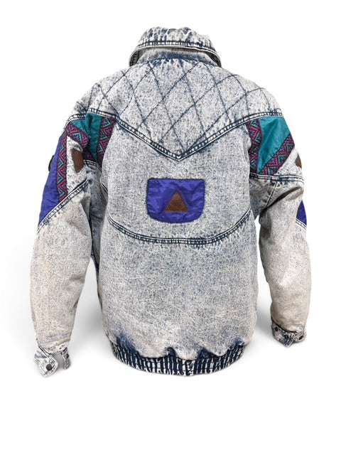 Rainbow West Vintage Denim Jacket – Size Small