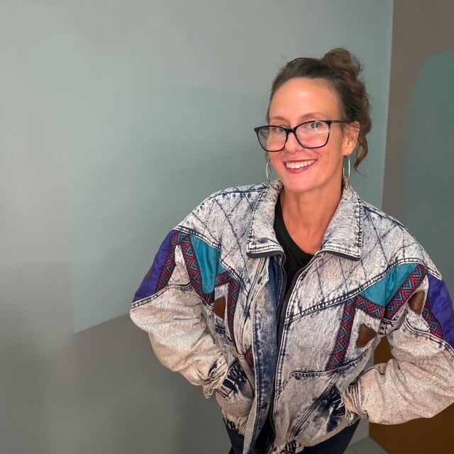 Rainbow West Vintage Denim Jacket – Size Small