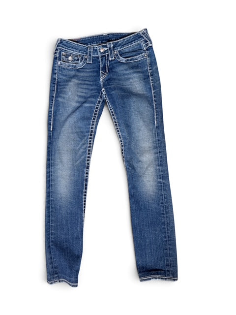 True Religion Vintage Low Rise Jeans Size 27