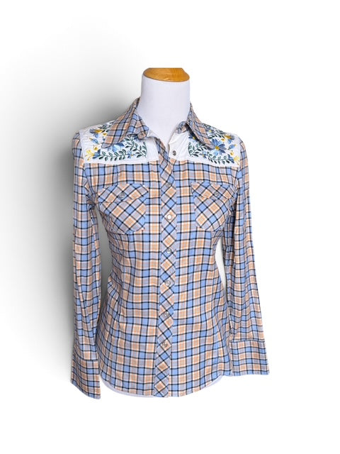 Paul & Joe Y2K Era Plaid Shirt