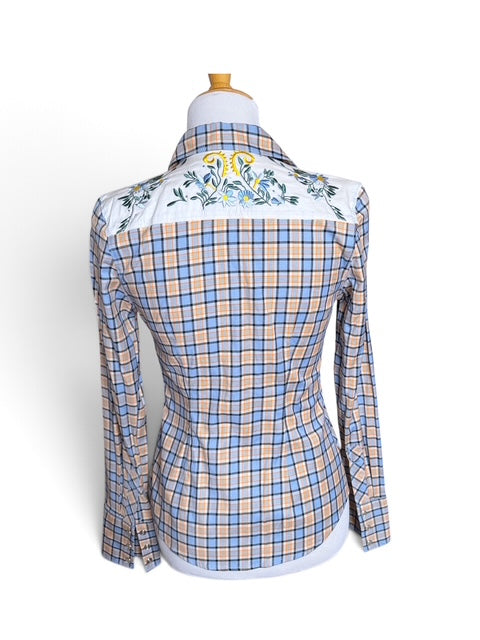 Paul & Joe Y2K Era Plaid Shirt