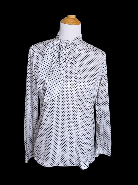 R.O.C. Vintage Bow Neck Blouse