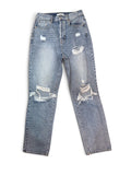 PacSun Distressed Straight Leg Jeans - Size 27