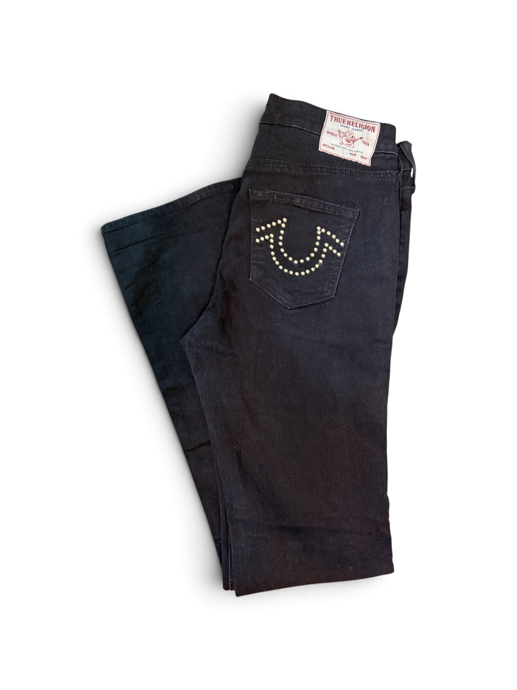 True Religion Black Bootcut Jeans - Size 29