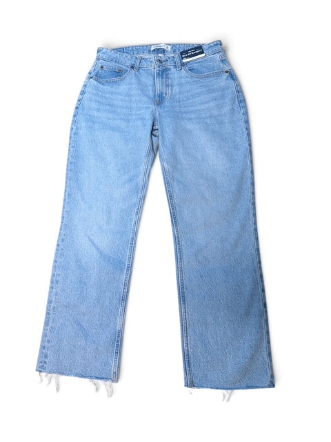 Abercrombie & Fitch 90s Straight Mid Rise Jeans - Size 28 (New With Tags)