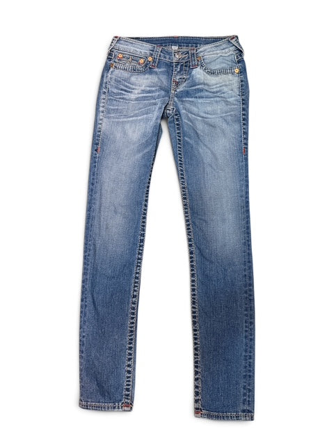 True Religion Vintage Low-Rise Jeans Size 28
