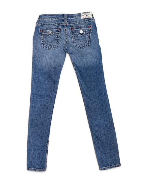 True Religion Vintage Low-Rise Jeans Size 28