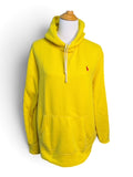 Ralph Lauren Yellow Half-Zip Hoodie | Large