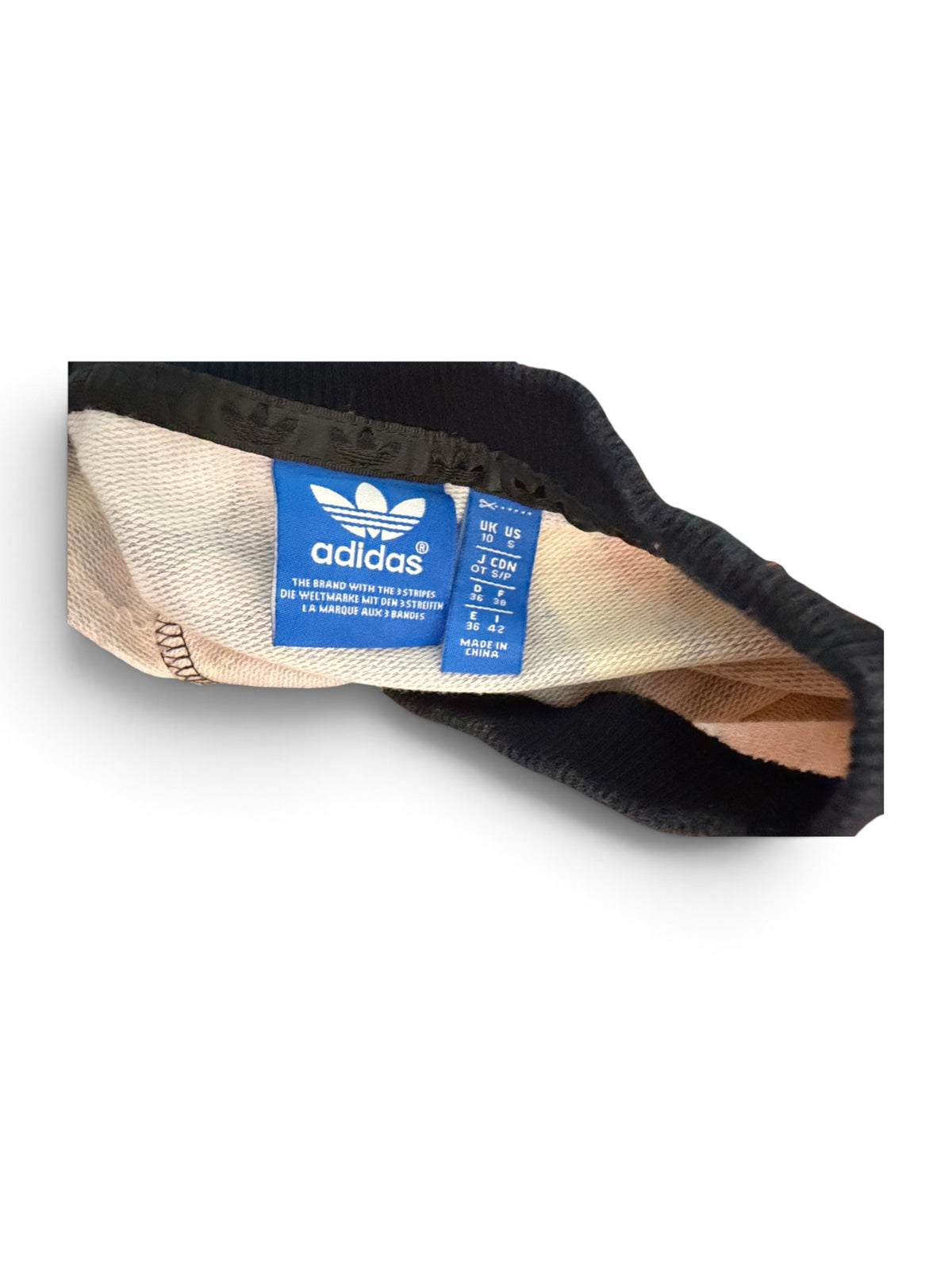 Adidas Multicolor Graphic Gold Trefoil Sweatshirt | Small