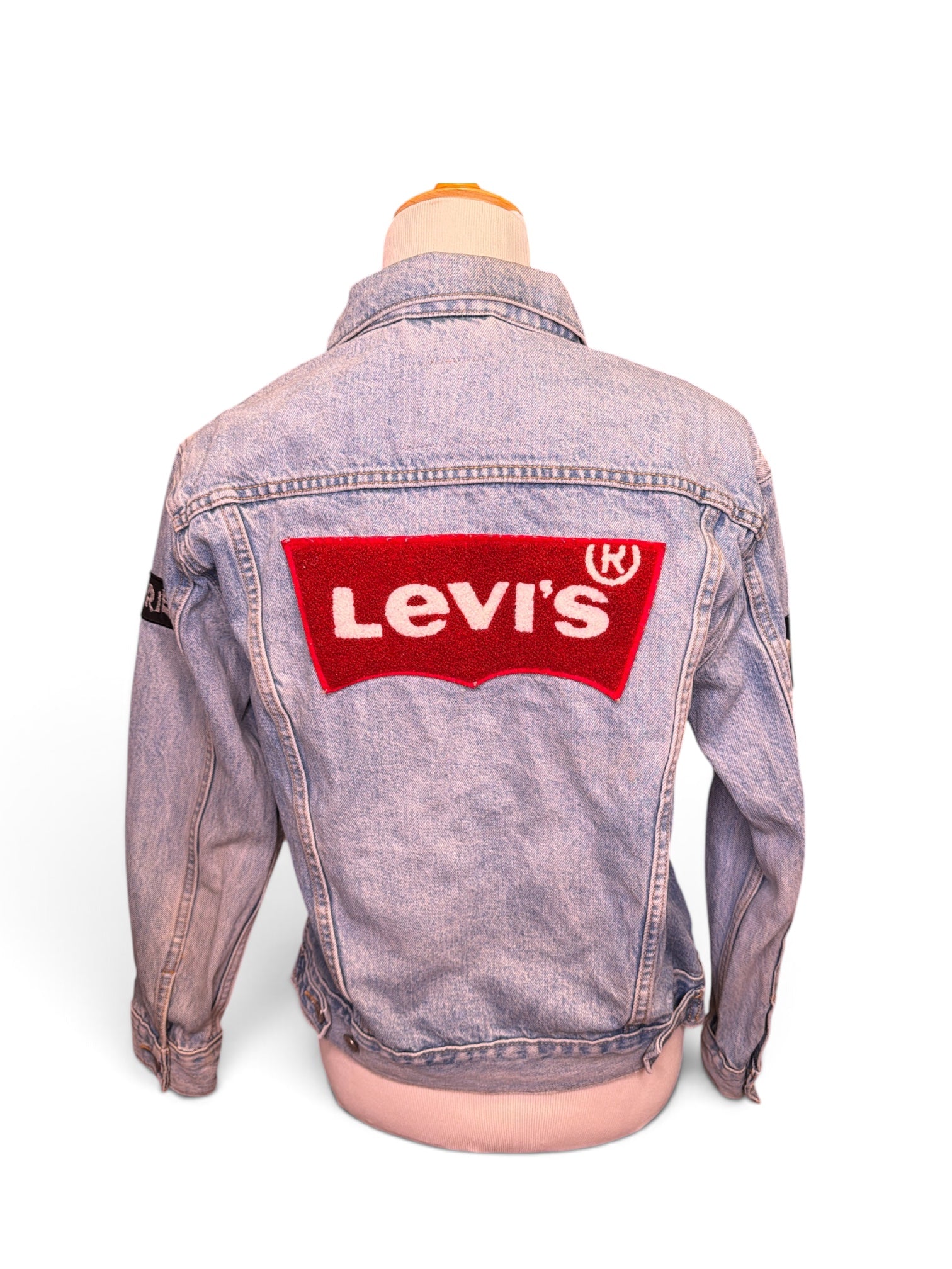 Vintage Levi's Band Patch Denim Jacket