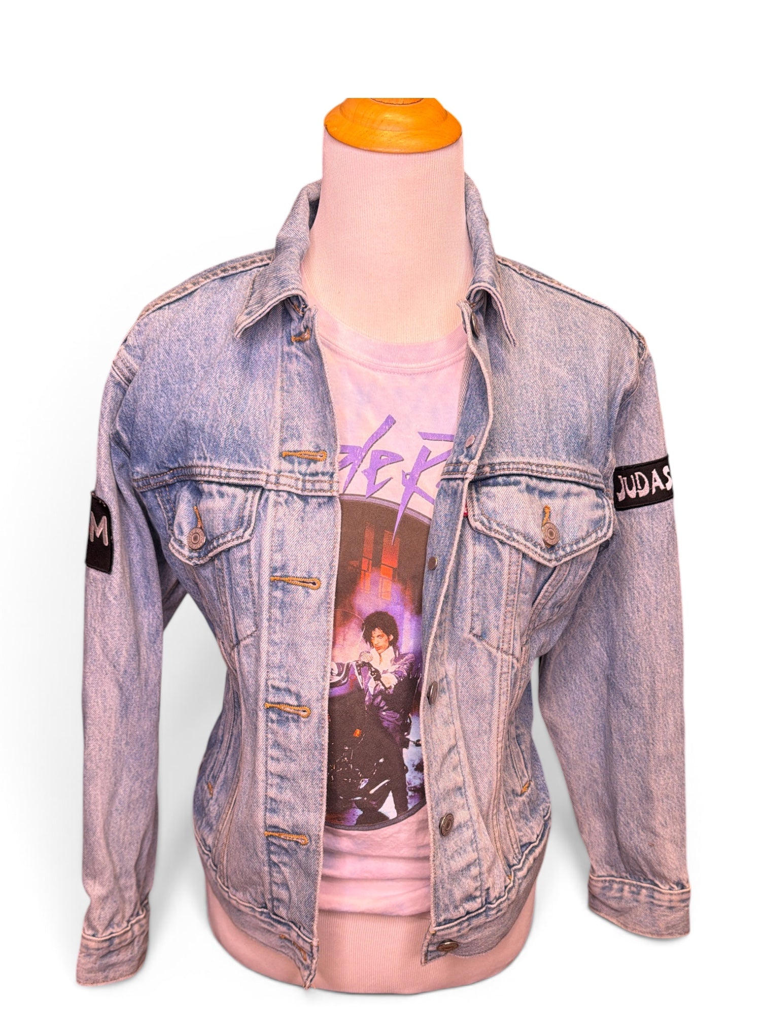 Vintage Levi's Band Patch Denim Jacket